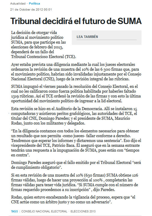 articulo elcomercio 2012